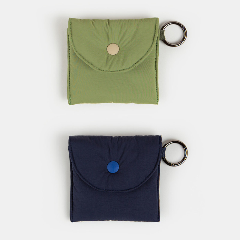 2 Colors - All new frame Padding AirPods Case With Carabiner