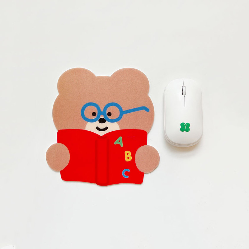 roomroom Study Bear Mouse Pad