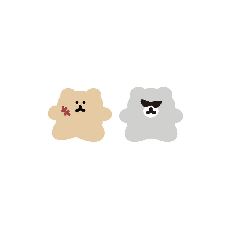 Cute Bear Design - roomroom Scamp Bear Shoe Charms