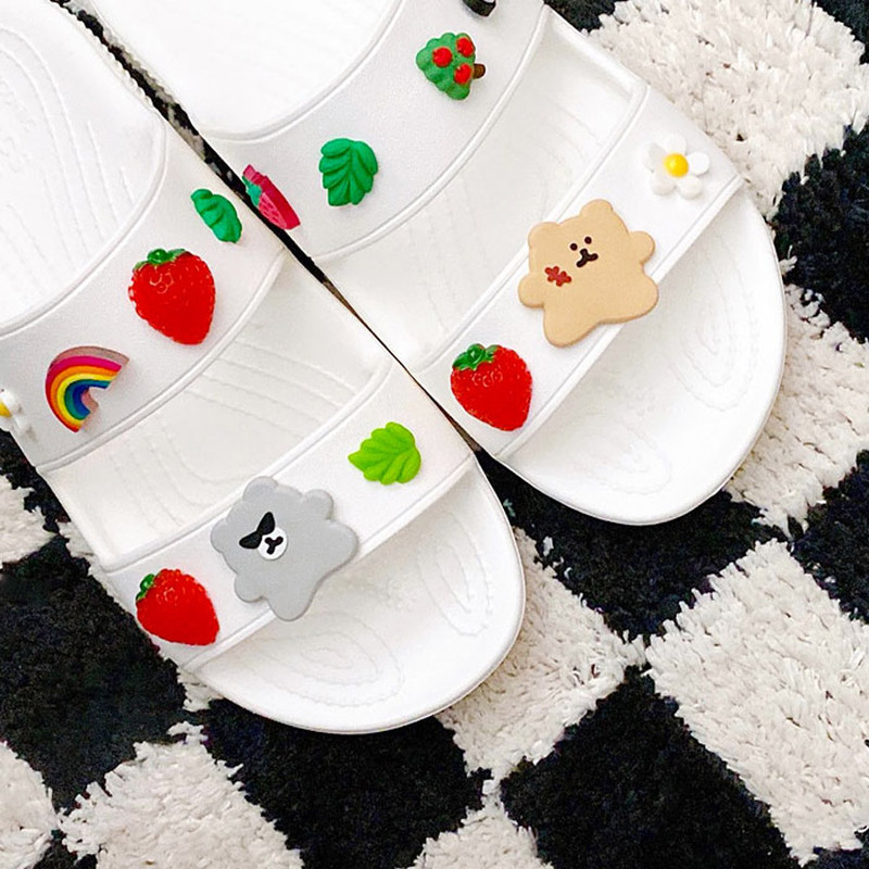roomroom Scamp Bear Shoe Charms