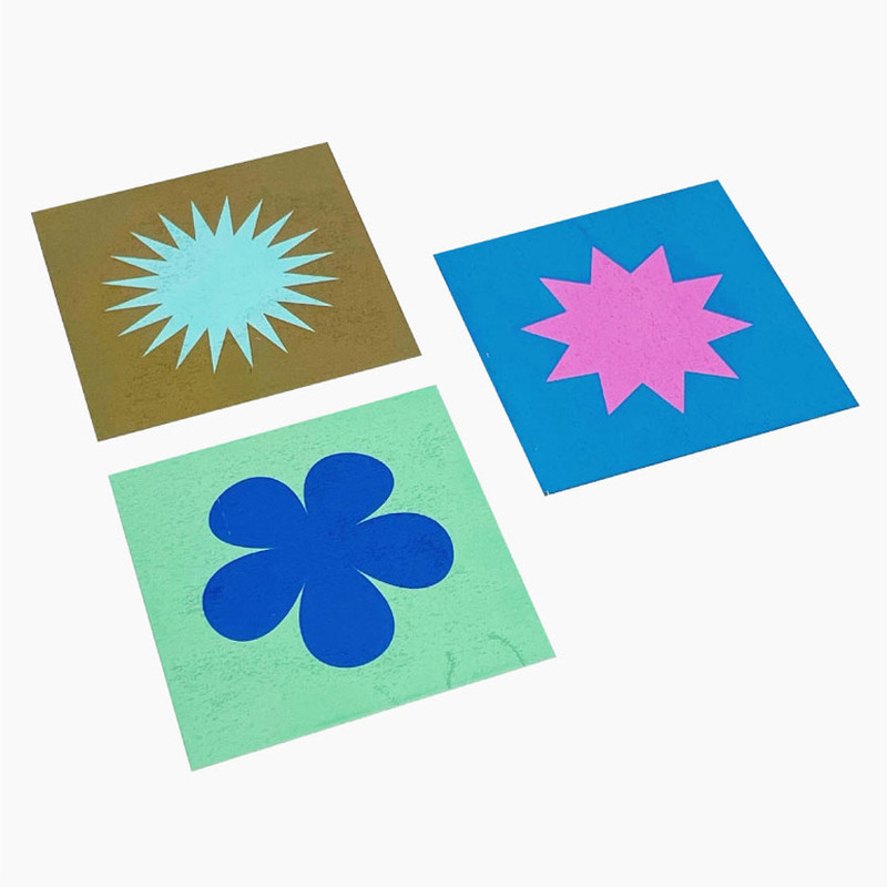 Non-Coated Finish - sand cake Pattern Transparent Sticker Pack 01