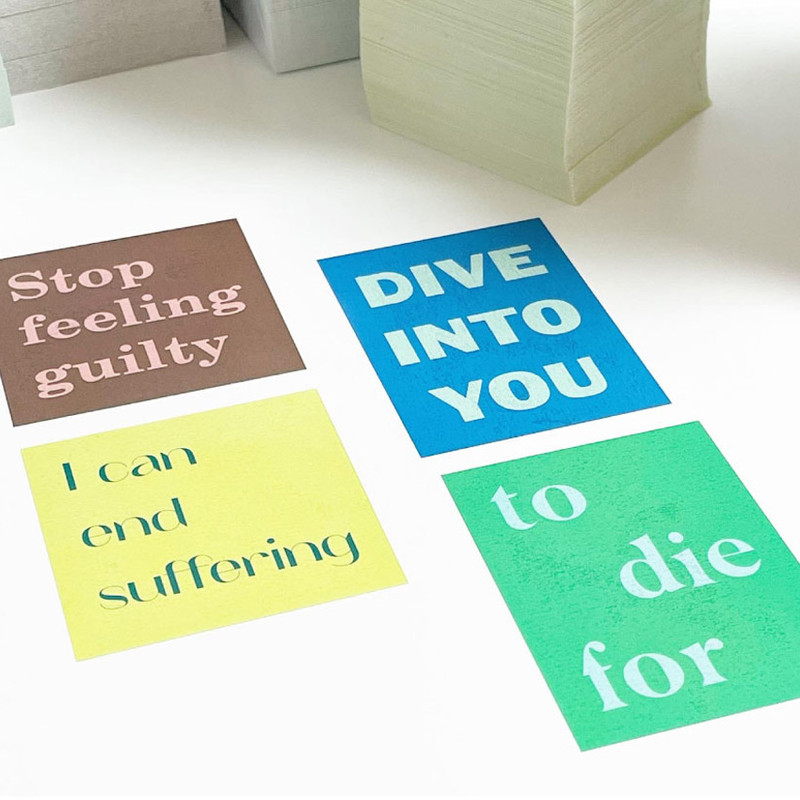 Clear Stickers - sand cake Lettering Transparent Sticker Pack 01