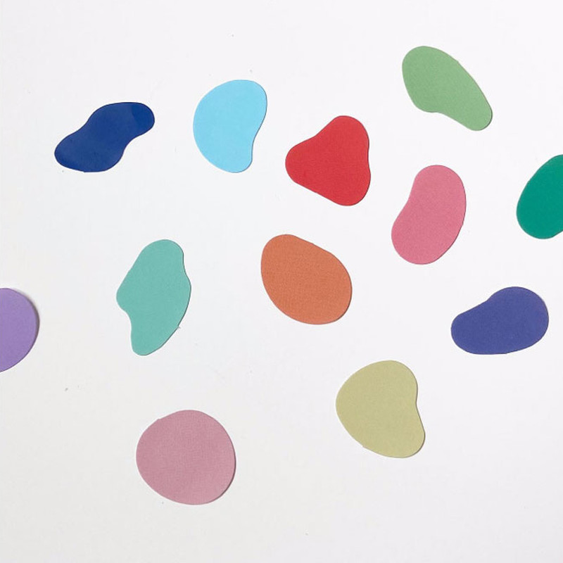 Pebble Design - sand cake Pebble Paper Sticker Pack