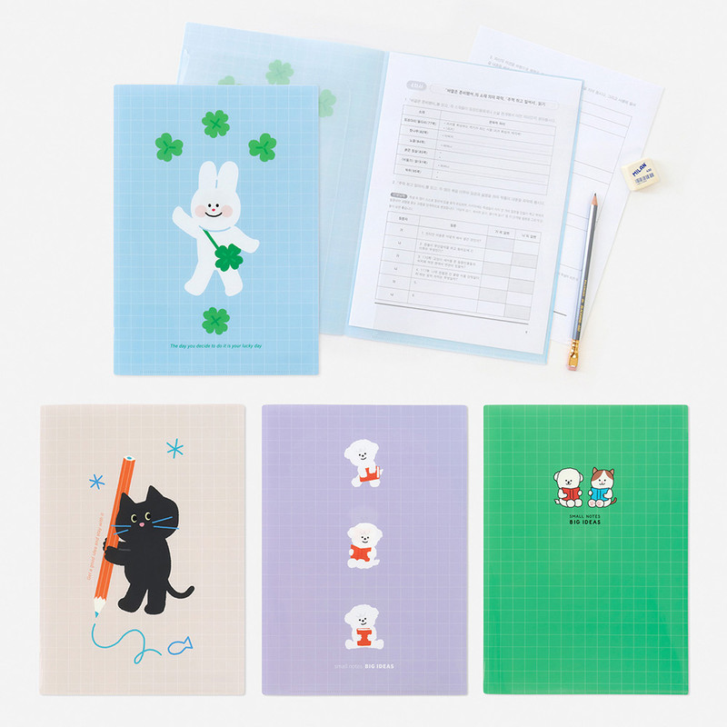 Bookfriends Two Pocket A4 File Folder