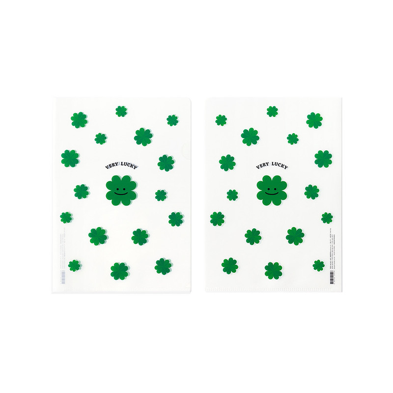 Very Lucky - Bookfriends Clear L-Shaped A4 File Folder