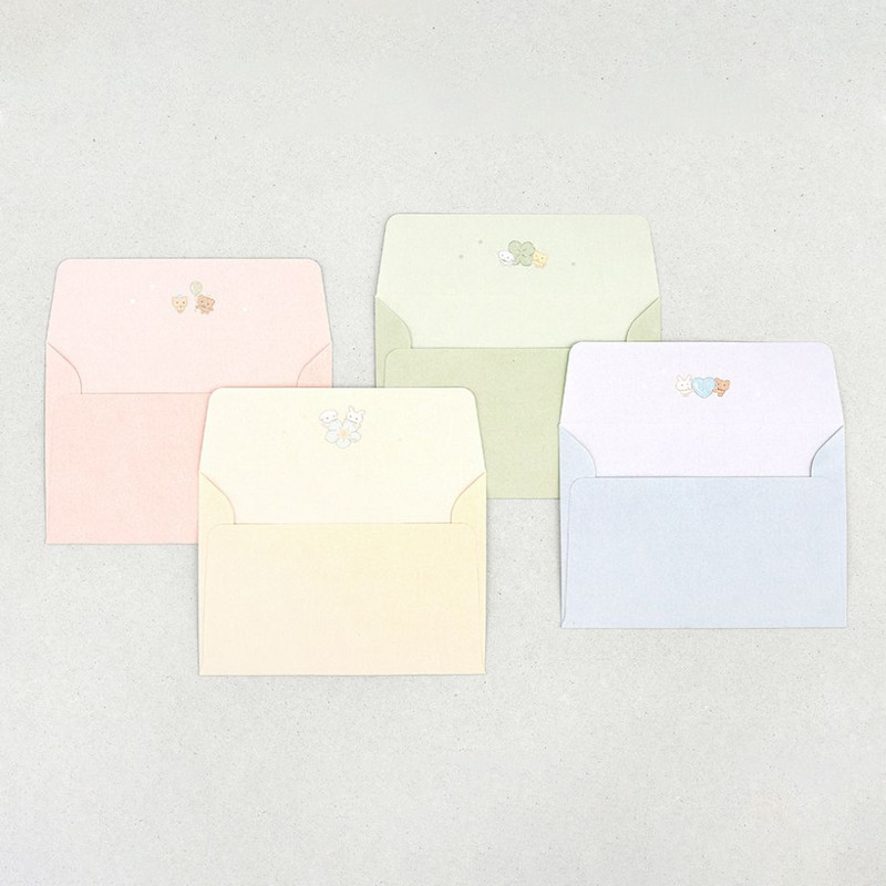 Cute Envelope Design - Dash and Dot Pogni Letter And Envelop Set