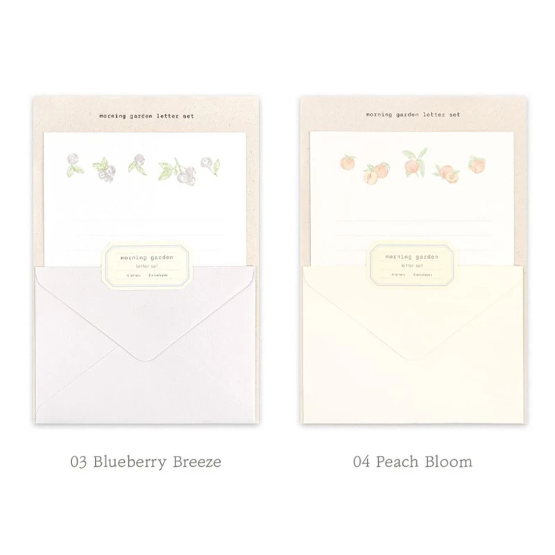 Option - Dash and Dot Morning Garden Letter And Envelop Set