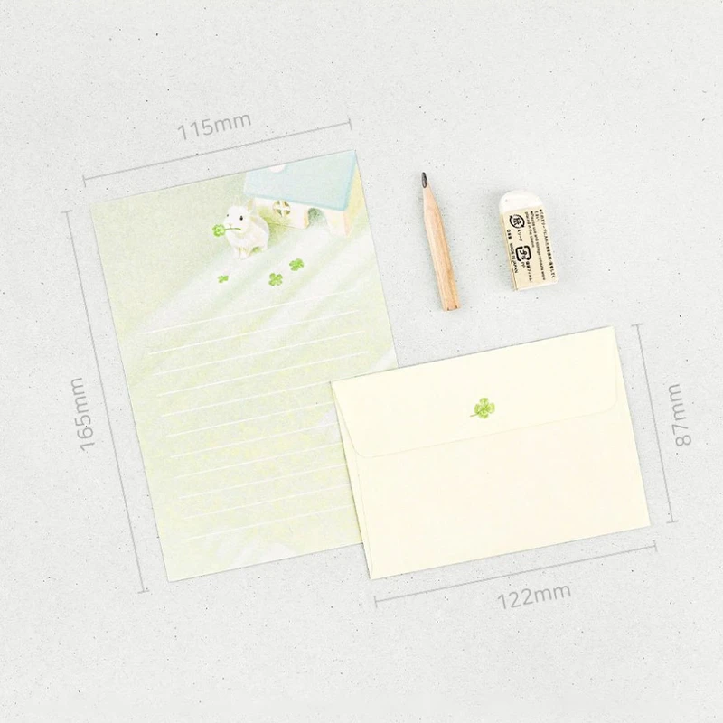 Size - Dash and Dot With You Always Letter And Envelop Set