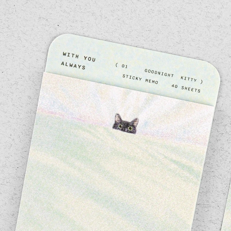 Cute Design - Dash and Dot With You Always Sticky Notes Pad