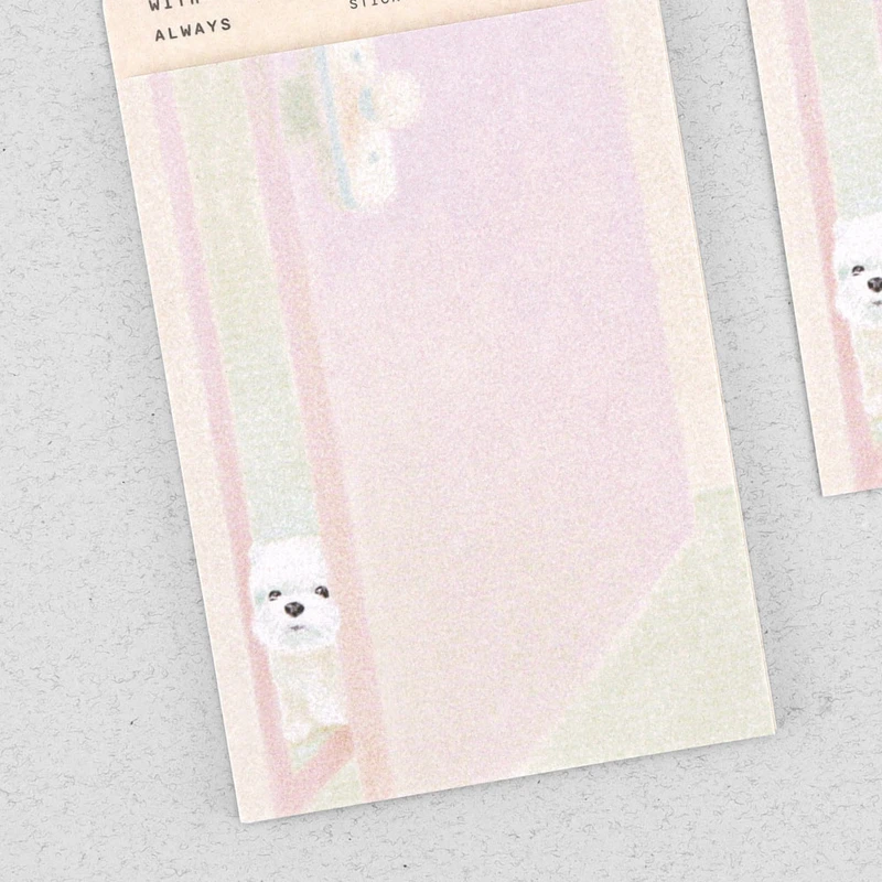 100gsm paper - Dash and Dot With You Always Sticky Notes Pad