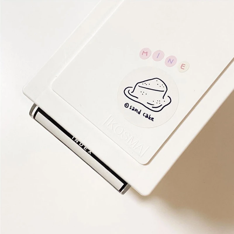 Perfect for planner - sand cake Oval Alphabet Sticker Pack