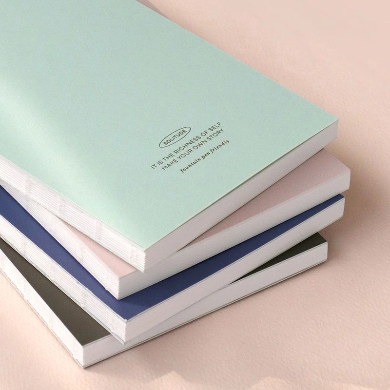 B6 Size - Iconic Solitude B6 Premium Lined Notebook