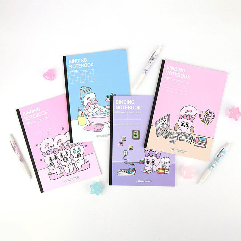 Cute Design - Esther Bunny Lay-Flat B5 Notebook