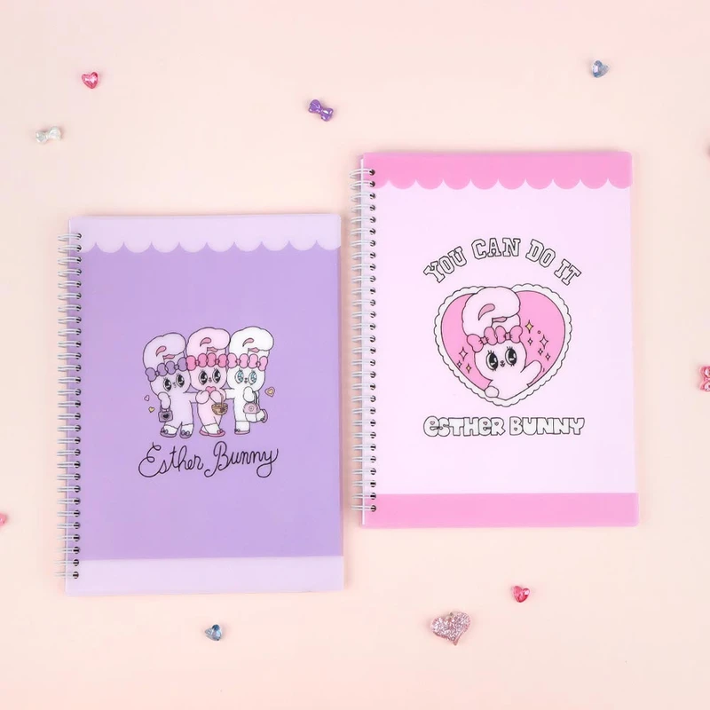 Cute Design - Esther Bunny PP Cover B5 Lined Notebook