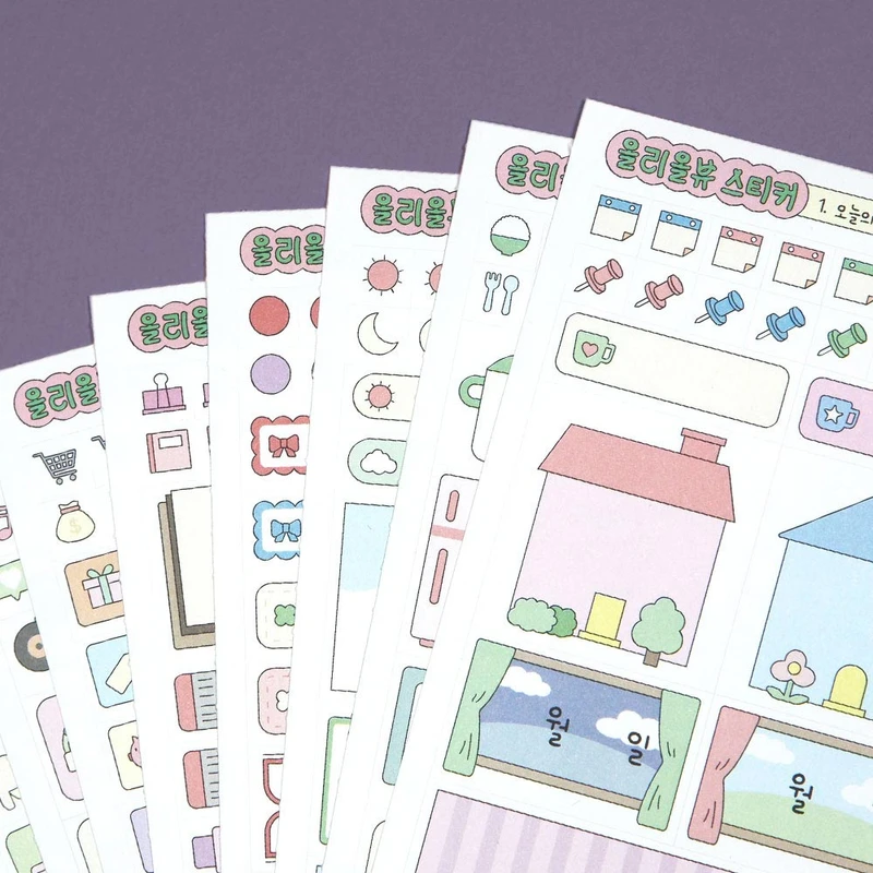 Sticker Pack - 7321 Design All-in-One Review Sticker Pack