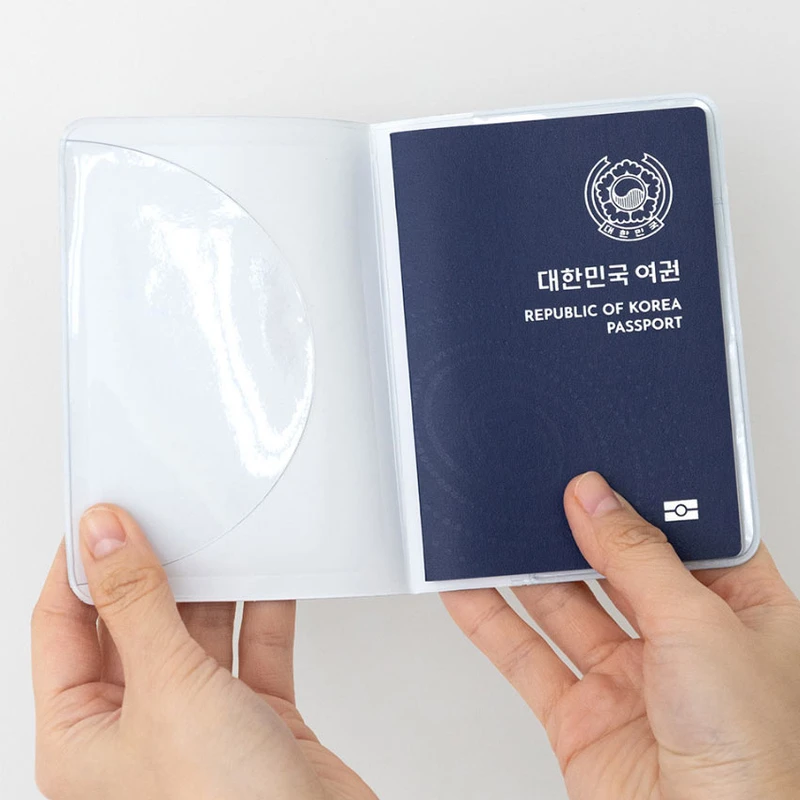 Half-Moon Wing - Romane Hello Korea Passport Cover