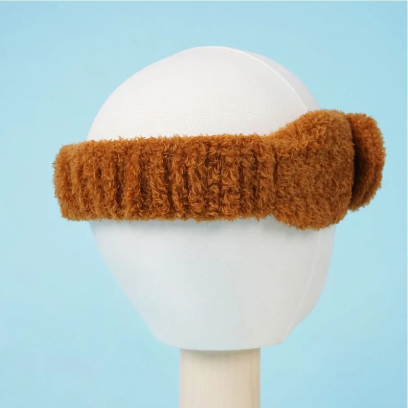 Wide Elastic Band - Miffy Plush Spa Headband for Skincare