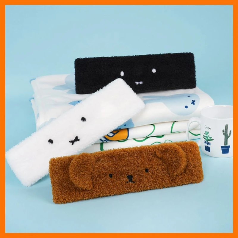 Ultra-Soft Plush Headband - Miffy Plush Spa Headband for Skincare