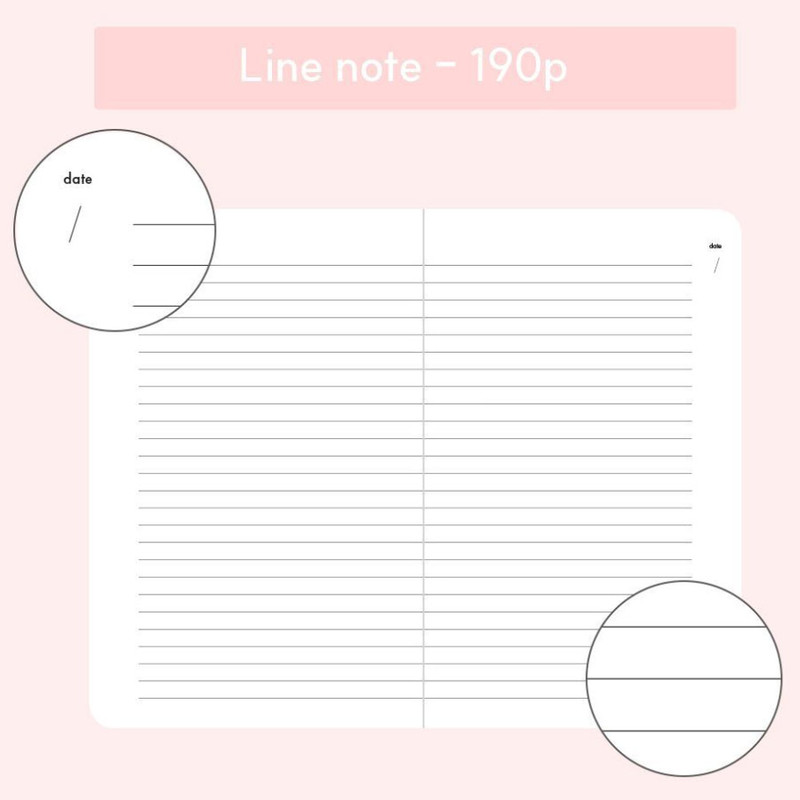 Lined Notebook - 7321 Design Day Point Lined Notebook