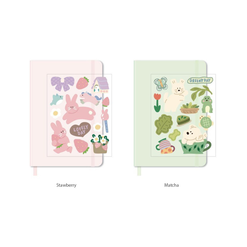 6 Colors - 7321 Design My Color My Day B6 Lined Notebook