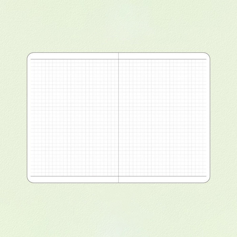 Grid Notebook - 7321 Design My Color My Day B6 Grid Notebook