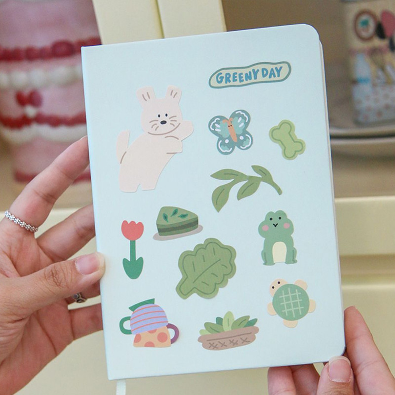 B6 Size - 7321 Design My Color My Day B6 Grid Notebook