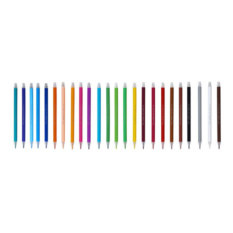 Set of 24 pencils - Dong-A Ardor 2mm Slim Twistable 24-Colored Pencil Set