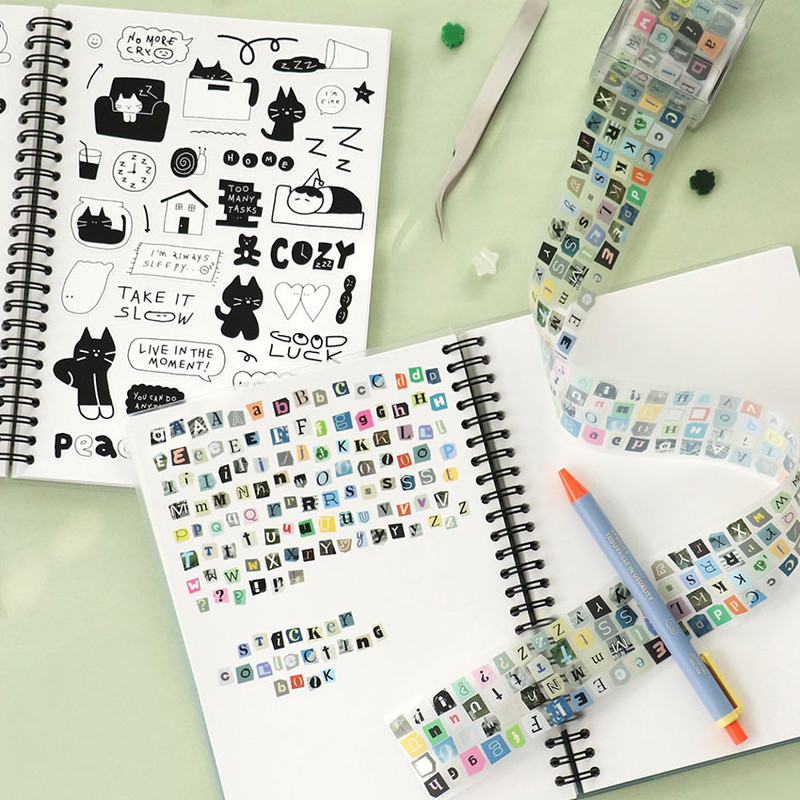 Sticker Collecting Book - Iconic Double-Sided Non-Stick A5 Sticker Storage Book