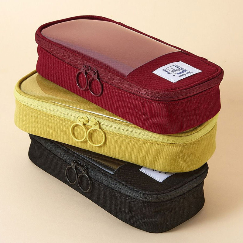Double O-ring - Antenna Shop Archive Clear Pocket Large Capacity Organizer Pen Pouch