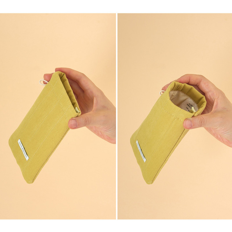 Squeeze Top - Antenna Shop Soft Quilted Eyeglass Pouch with Squeeze Closure