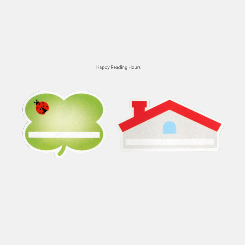 Cozy Writing Time - Be On D Clear PET Highlighting Reading Guide Bookmark Set