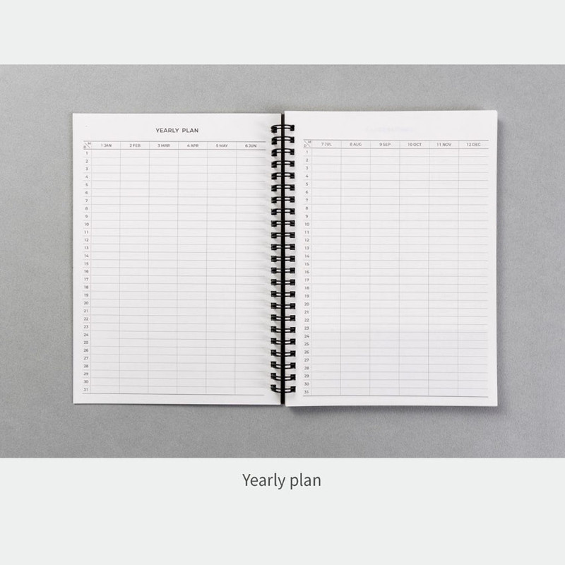Yearly Plan - Ardium 1440 Large 3 Months Undated Daily Study Planner