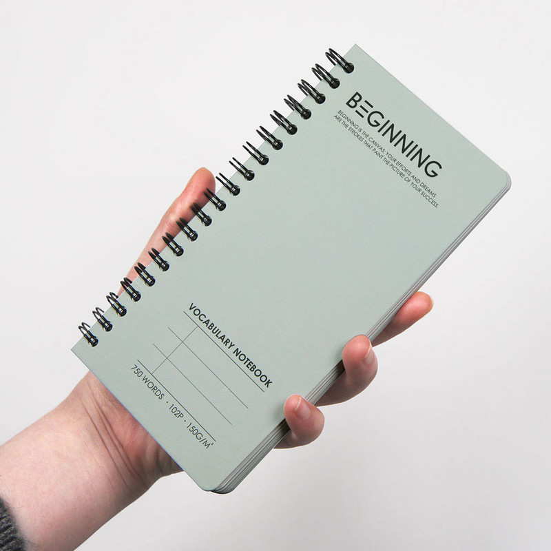 Handy Size - 7321 Design Beginning Handy Vocabulary Notebook