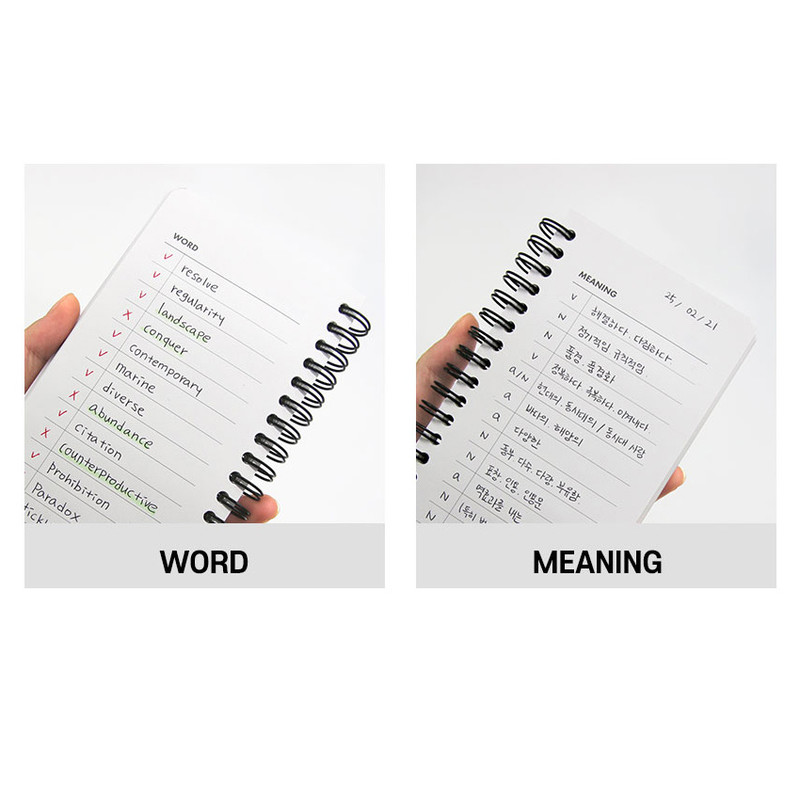 Foldable Layout - 7321 Design Beginning Handy Vocabulary Notebook