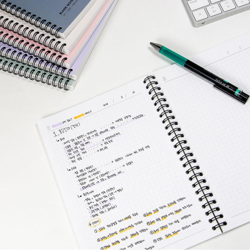 Grid Notebook - 7321 Design Beginning A5 Grid Notebook