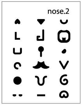 WM Make up emotions deco sticker set of 3 sheets