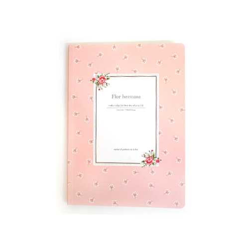 Dash and Dot Flower lined notebook