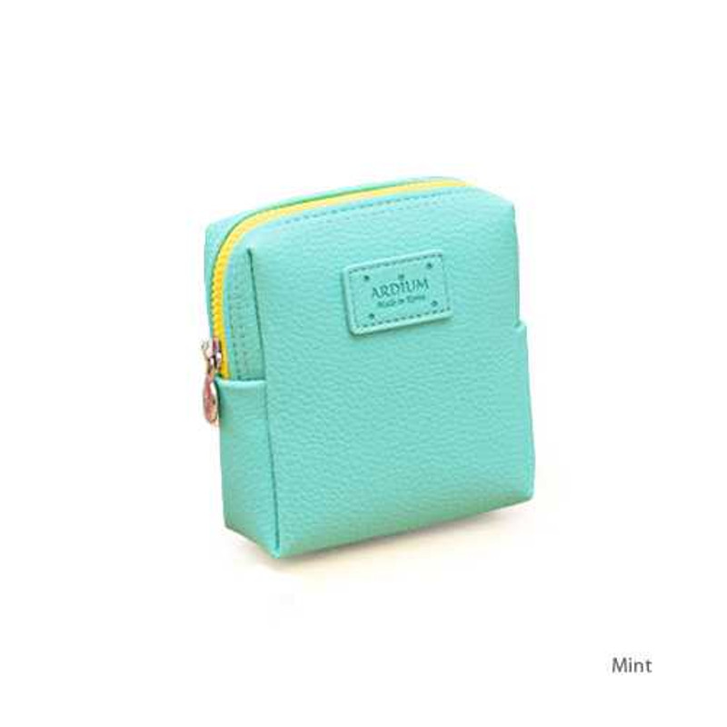 Ardium Ten Ten small color zipper pouch