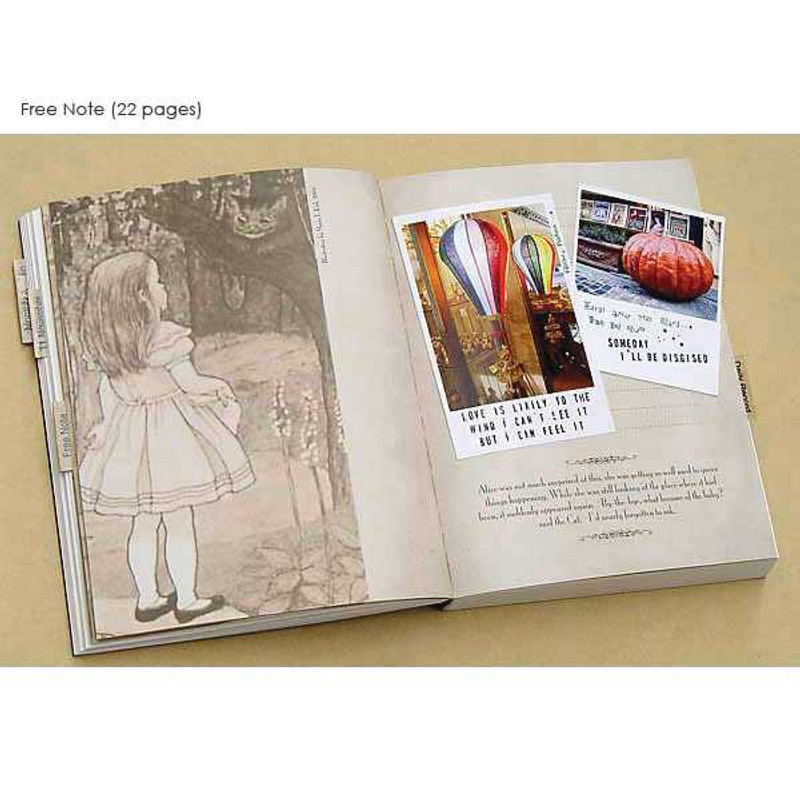 7321 Design Alice's hardcover diary scheduler