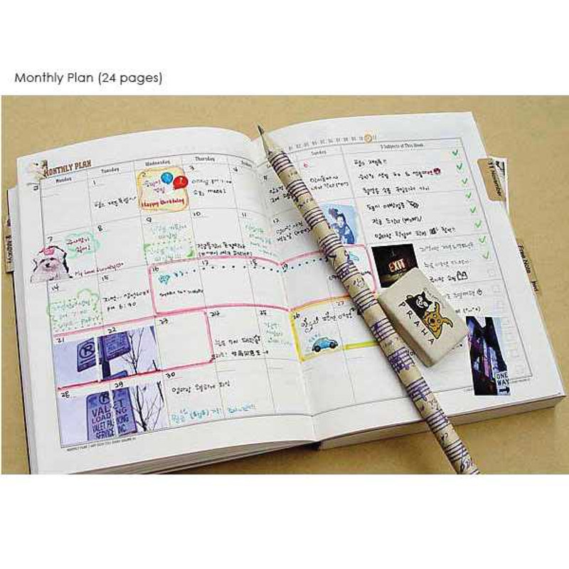 7321 Design Alice's hardcover diary scheduler