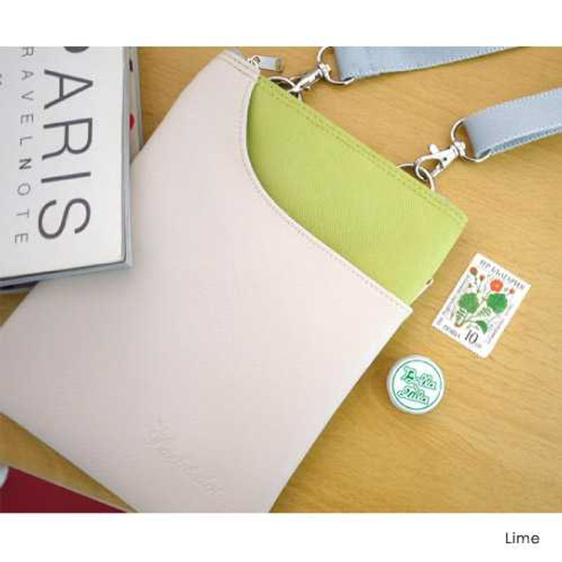 Dash and Dot Take a trip two tone shoulder bag Dash and Dot Take a trip two tone shoulder bag