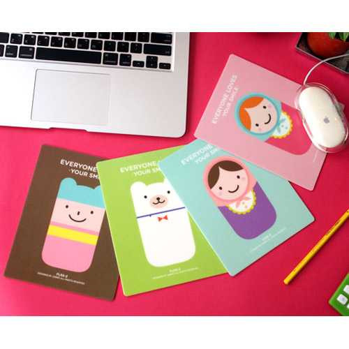 PlanD Everyone loves non-slip mouse pad