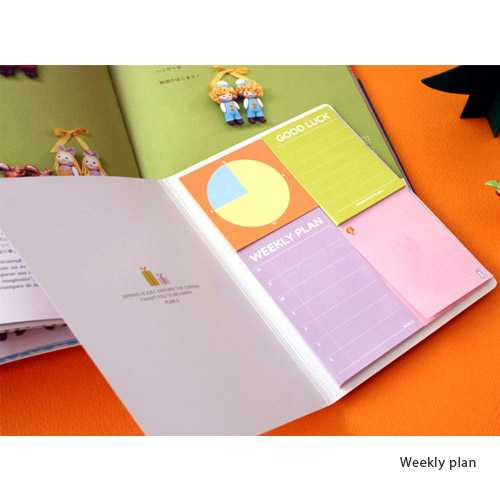 PlanD Make a plan Sticky memo notes 120 sheets