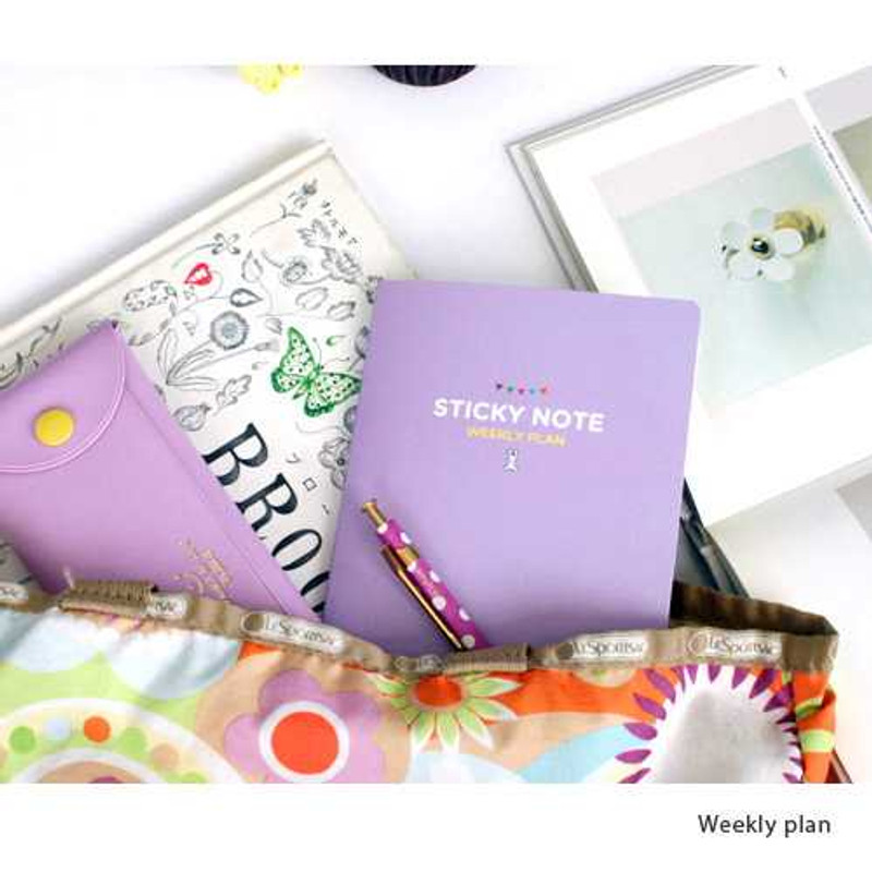 PlanD Make a plan Sticky memo notes 120 sheets