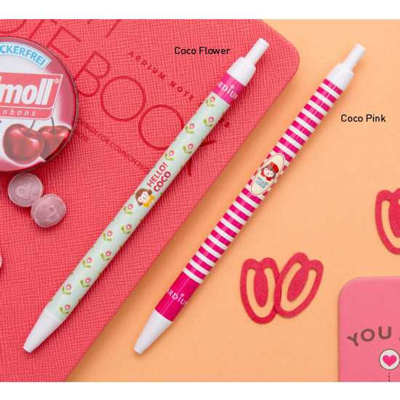 Ardium Colorful pattern black ballpoint pen 0.38mm Ardium Colorful pattern black ballpoint pen 0.38mm