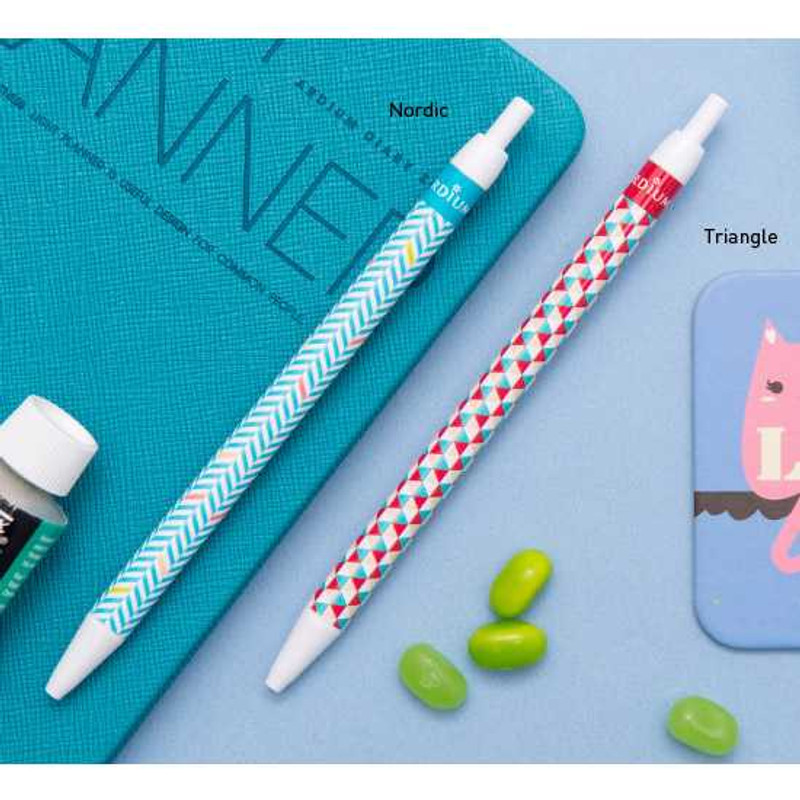 Ardium Colorful pattern black ballpoint pen 0.38mm Ardium Colorful pattern black ballpoint pen 0.38mm