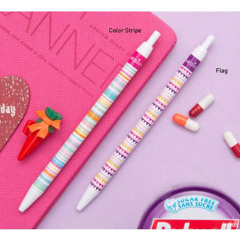 Ardium Colorful pattern black ballpoint pen 0.38mm Ardium Colorful pattern black ballpoint pen 0.38mm