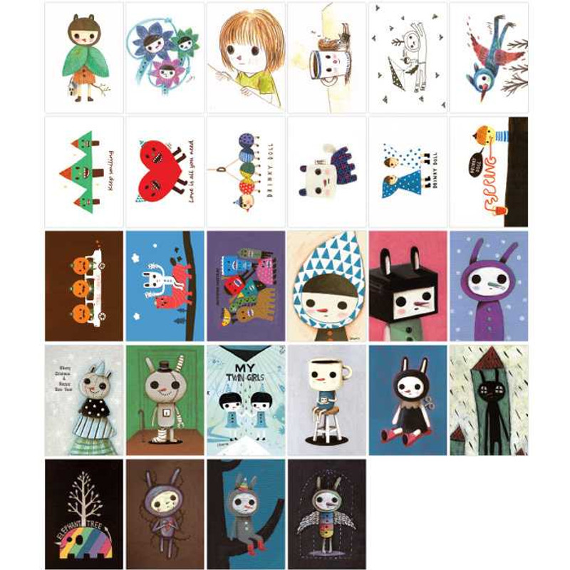 Pack of 48 stickers - Nacoo Drinky Label Sticker Pack