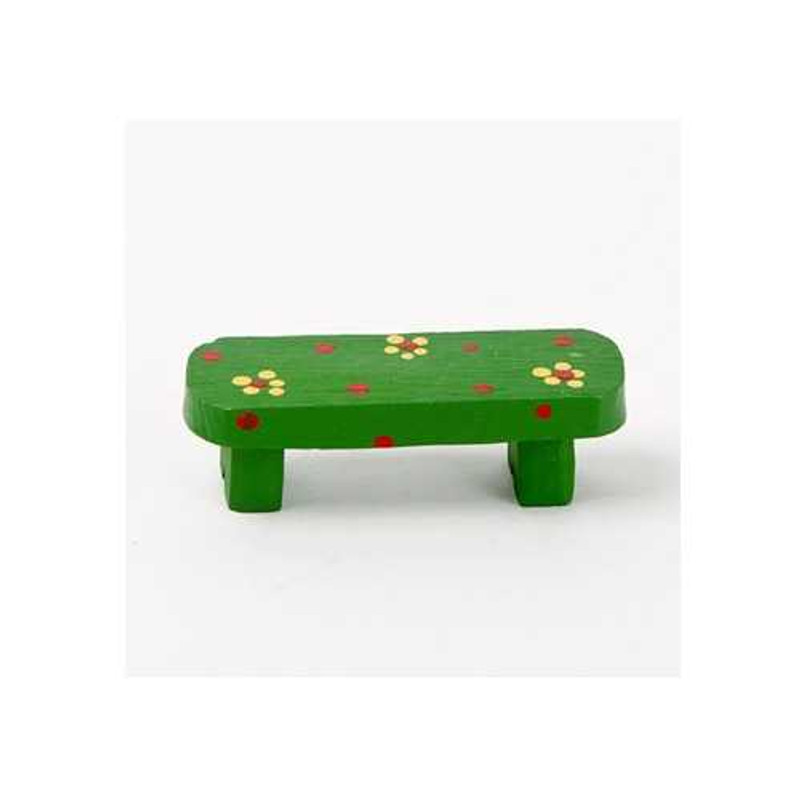 Dailylike Decorative cute resin chair green bench Dailylike Decorative cute resin chair green bench