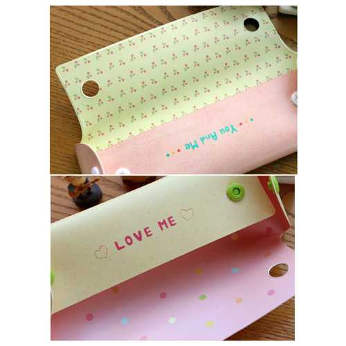 N.IVY Maumgirl danwool folding pencil case